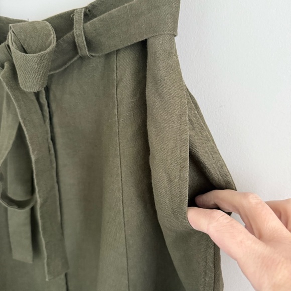 Polo Ralph Lauren Linen Midi Skirt 4 - Picture 3 of 13